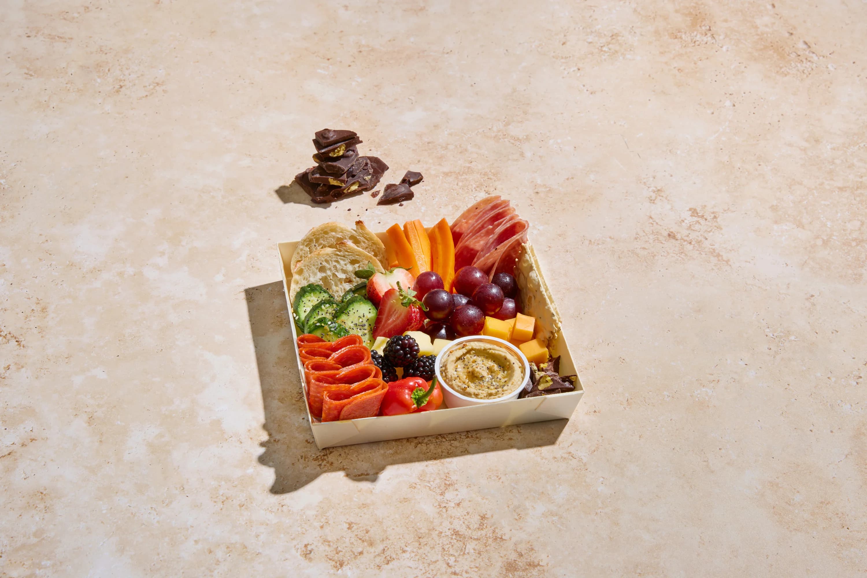 Grab & Graze, coastal charcuterie board San Diego